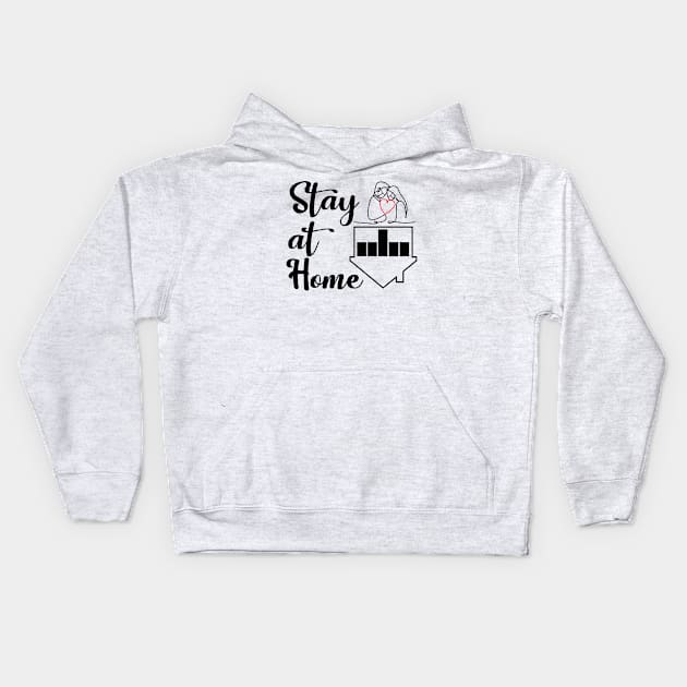 Stay at Home Kids Hoodie by new populer